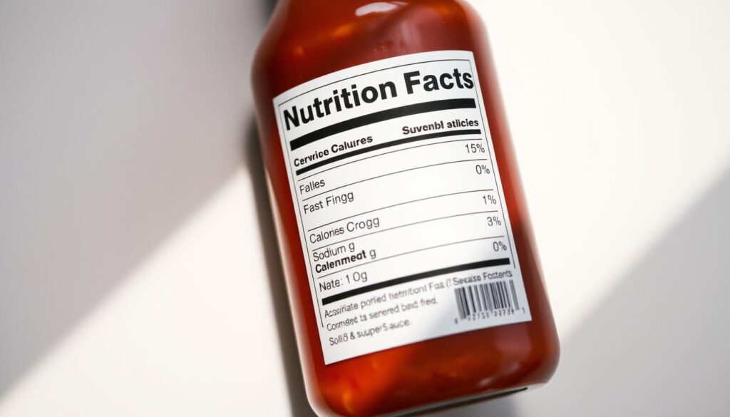 Jack in the Box Sauce Nutrition Facts