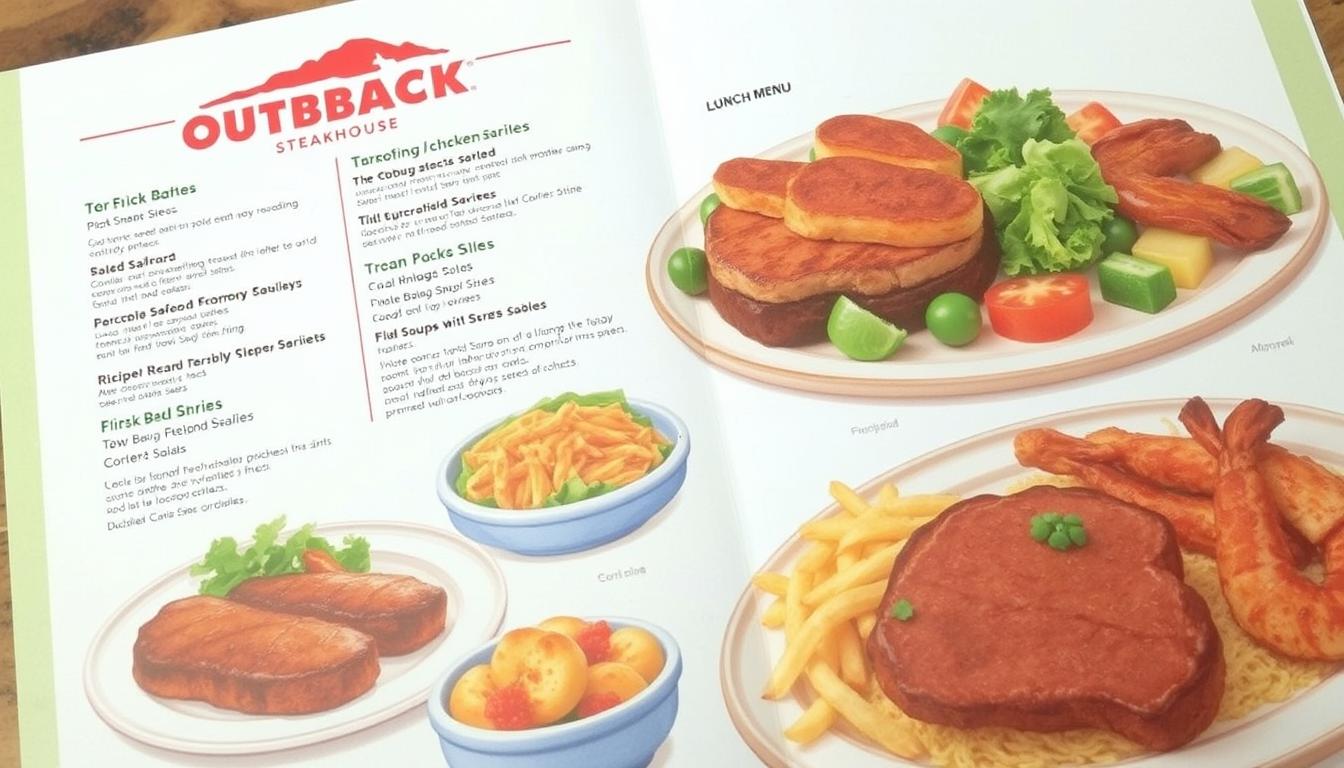 Outback Steakhouse Lunch Menu