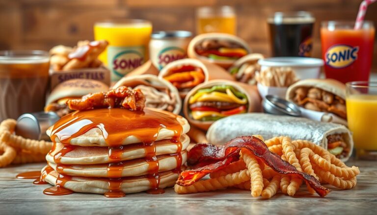 Sonic Breakfast Menu