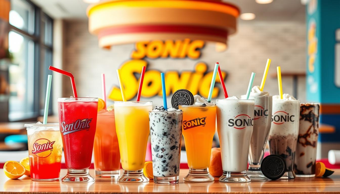 Sonic Drink Menu