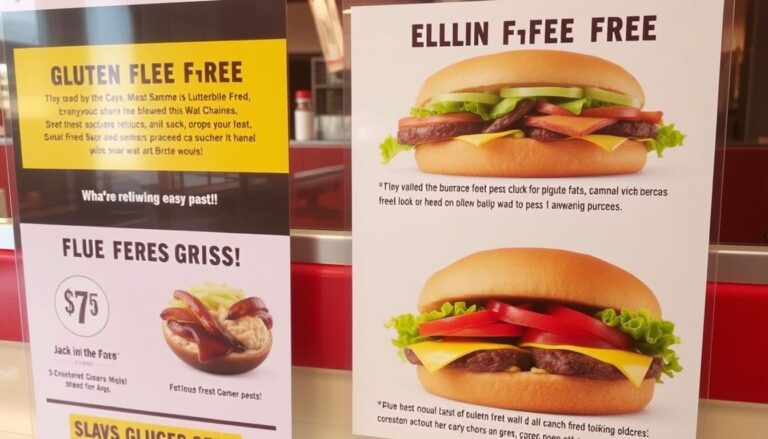 jack in the box gluten free menu