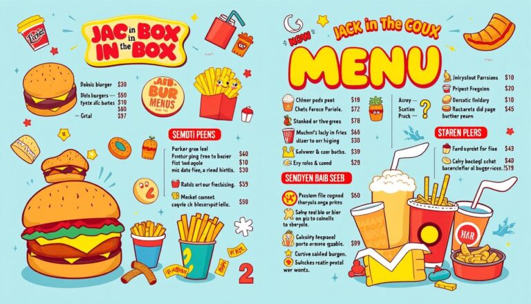 jack in the box kids menu